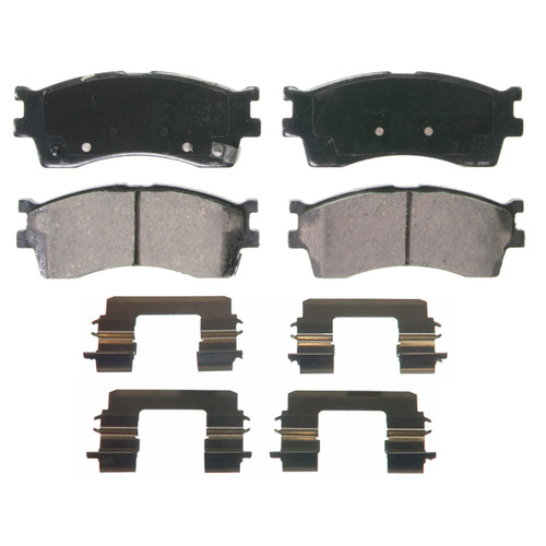 QuickStop Front Disc Brake Pad Set Ceramic | WAGZD889