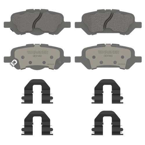 OEX Rear Disc Brake Pad Set Premium Ceramic | WAGOEX1402