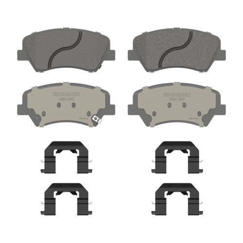 OEX Front Disc Brake Pad Set Premium Ceramic | WAGOEX1595