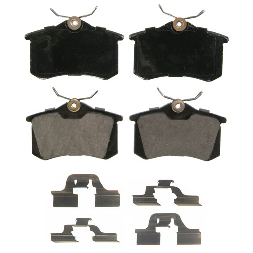 QuickStop Rear Disc Brake Pad Set Ceramic | WAGZD1017