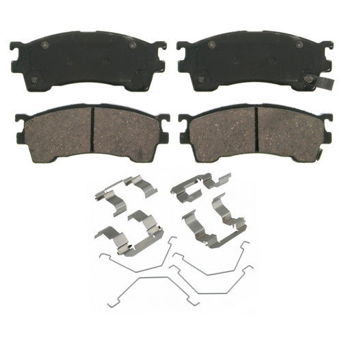 QuickStop Front Disc Brake Pad Set Ceramic | WAGZD637