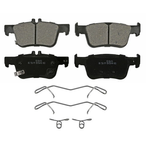 QuickStop Rear Disc Brake Pad Set Ceramic | WAGZD2102