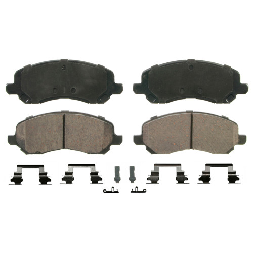 QuickStop Front Disc Brake Pad Set Ceramic | WAGZD866A