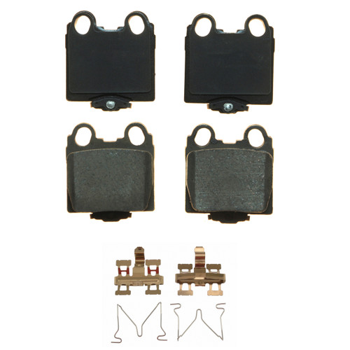 QuickStop Rear Disc Brake Pad Set Ceramic | WAGZD771