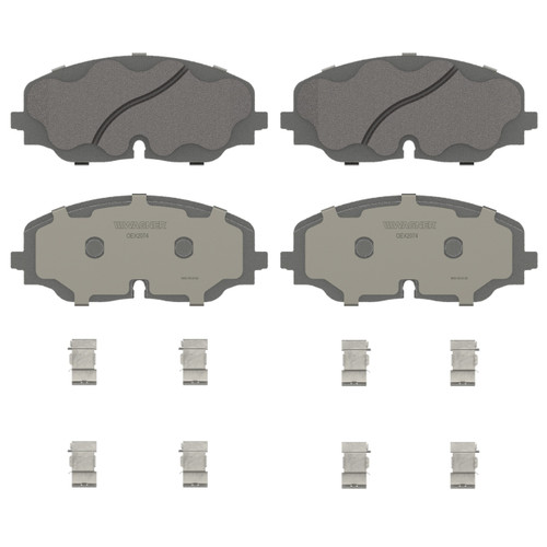 OEX Front Disc Brake Pad Set Premium Ceramic | WAGOEX2074