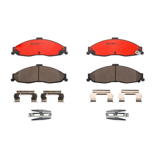Premium NAO Ceramic OE Equivalent Front Brake Pad Set | BBBP10024N