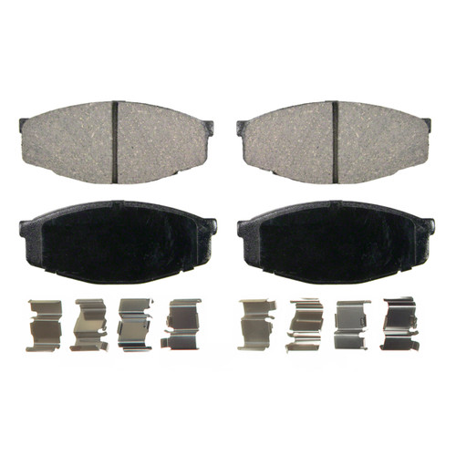 QuickStop Front Disc Brake Pad Set Ceramic | WAGZD207
