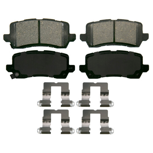QuickStop Rear Disc Brake Pad Set Ceramic | WAGZD1954