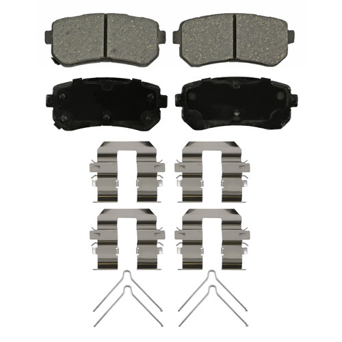 QuickStop Rear Disc Brake Pad Set Ceramic | WAGZD2188