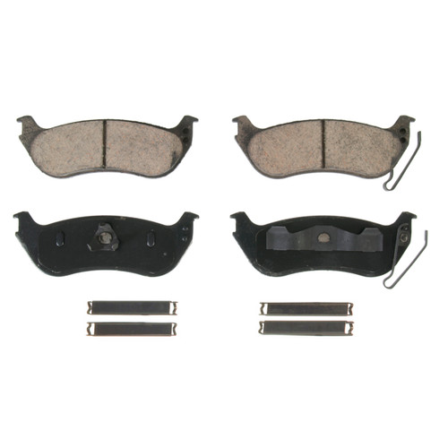 QuickStop Rear Disc Brake Pad Set Ceramic | WAGZD1109