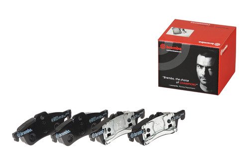 Premium Low-Met OE Equivalent Rear Disc Brake Pad Set | BBBP06032