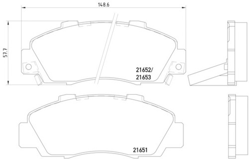 Disc Brake Pad Set | PGD355 016 441