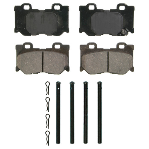 QuickStop Rear Disc Brake Pad Set Ceramic | WAGZD1347