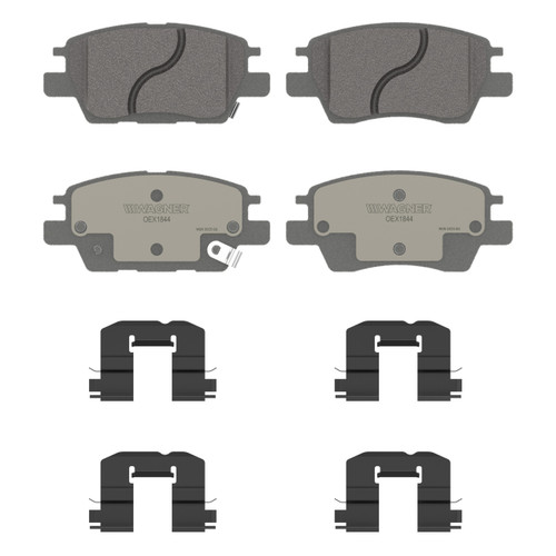 OEX Front Disc Brake Pad Set Premium Ceramic | WAGOEX1844