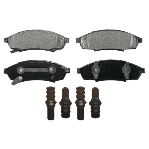 QuickStop Front Disc Brake Pad Set Semi-Metallic | WAGZX376