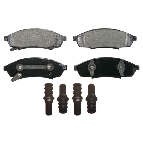 QuickStop Front Disc Brake Pad Set Semi-Metallic | WAGZX376