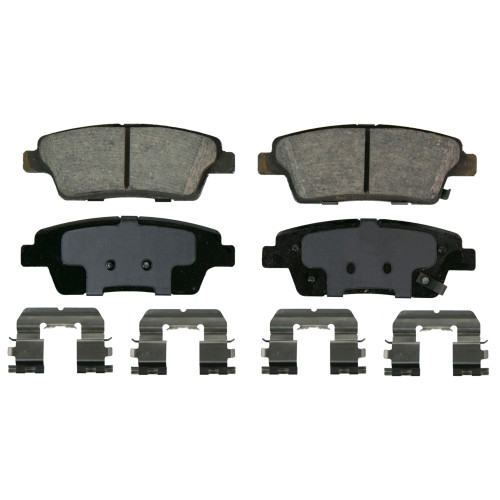 QuickStop Rear Disc Brake Pad Set Ceramic | WAGZD1551