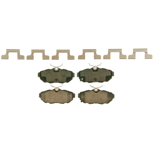 QuickStop Rear Disc Brake Pad Set Ceramic | WAGZD1465