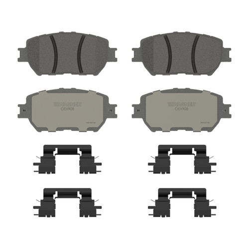 OEX Front Disc Brake Pad Set Premium Ceramic | WAGOEX908