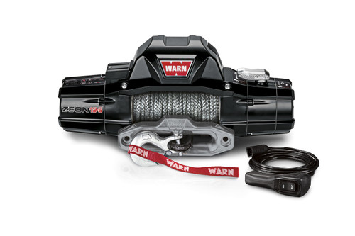 ZEON 12-S Winch, 12000lbs (5443kg) - 80' (24.4m) x 3/8" (9.53mm) Synthetic Rope | WRN95950