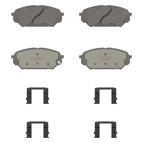 OEX Front Disc Brake Pad Set Premium Ceramic | WAGOEX1301