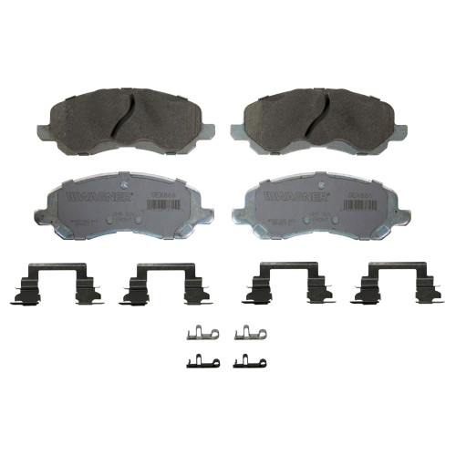 OEX Front Disc Brake Pad Set Premium Ceramic | WAGOEX866