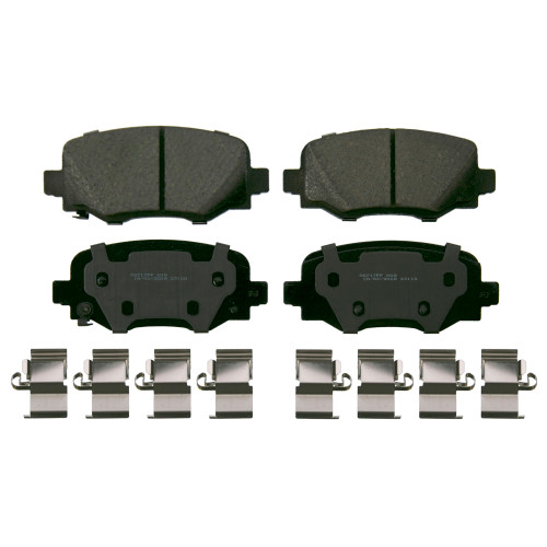 QuickStop Rear Disc Brake Pad Set Ceramic | WAGZD1809