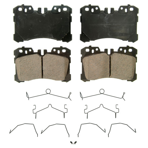 QuickStop Front Disc Brake Pad Set Ceramic | WAGZD1282