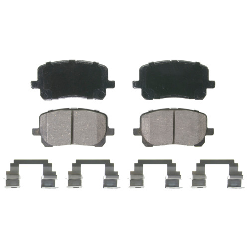 QuickStop Front Disc Brake Pad Set Ceramic | WAGZD923