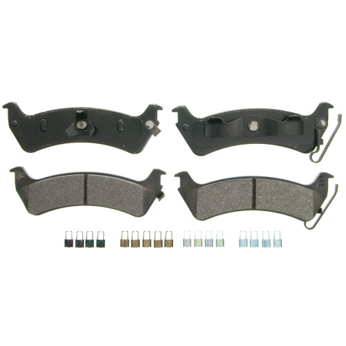 QuickStop Rear Disc Brake Pad Set Semi-Metallic | WAGZX666