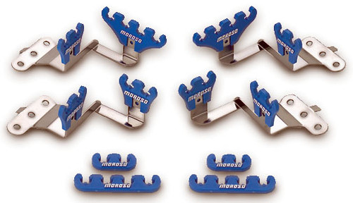 Wire Loom Kit (Blue, Small Block Chevy, Centerbolt, 7-9mm) | MOR72140