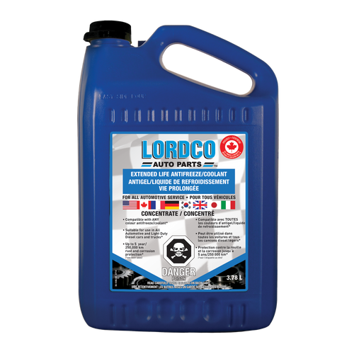 Concentrate Extended Life Antifreeze/Coolant for All Automotive Service, 3.78L | RECLORD-AFC