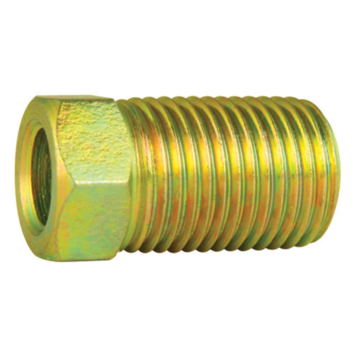Steel Tube Nut, Long, 1/4 (7/16-24 Inverted) | AGSBLF-16