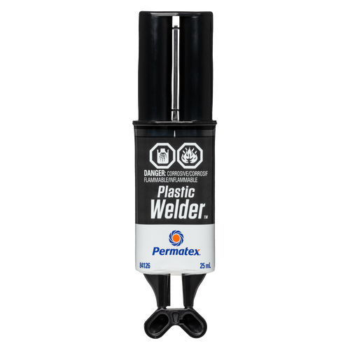 Plastic Welder Black Adhesive Syringe - 25mL | PER84126