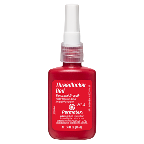 Red High Strength 262 Threadlocker - 10mL | PER26210