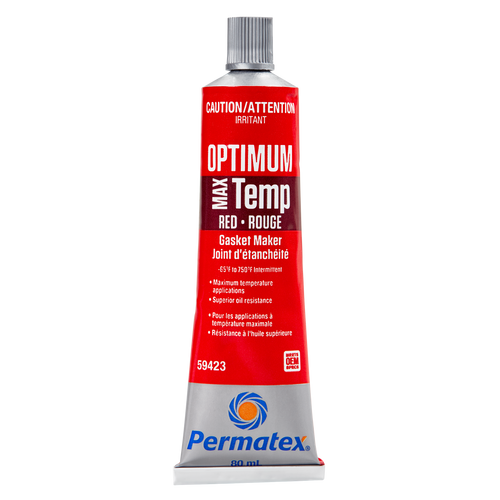 Optimum Red High Temperature Gasket Maker - 80mL | PER59423