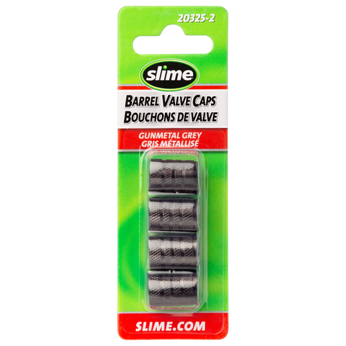 Barrel Tire Valve Caps - Grey | SLM20325-2