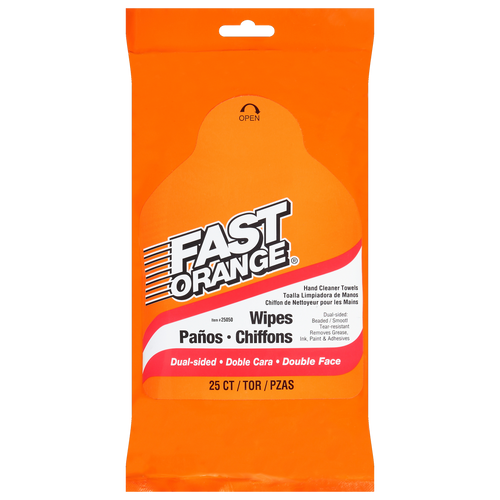 Hand Cleaner Wipes, 25-Wipes | DLH25050