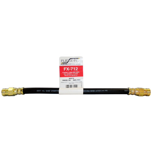 GM/Toyota Flexible Brake Line 6mm x 12" | AGSFX-712