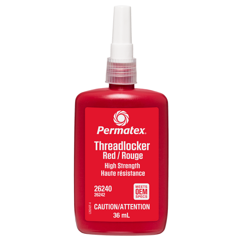 Red High Strength 262 Threadlocker - 36mL | PER26242