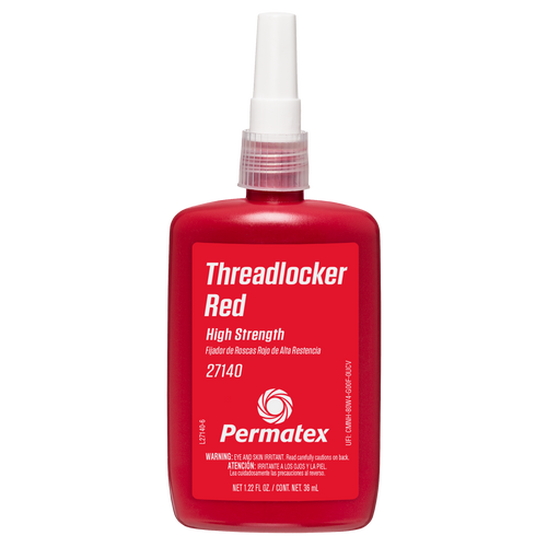 Red High Strength 271 Threadlocker - 36mL | PER27140