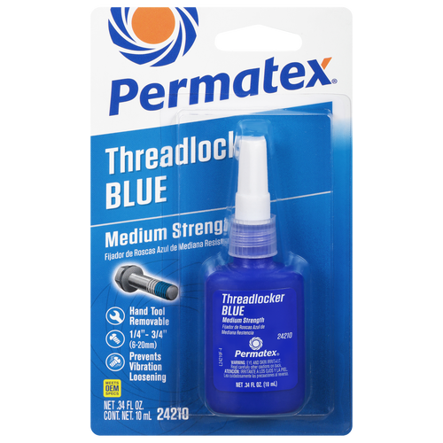 Blue Medium Strength 242 Threadlocker - 10mL | PER24210
