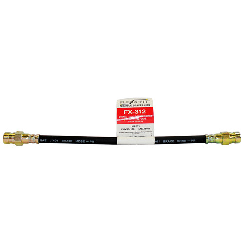 Domestic Flexible Brake Line 3/16 x 12" | AGSFX-312