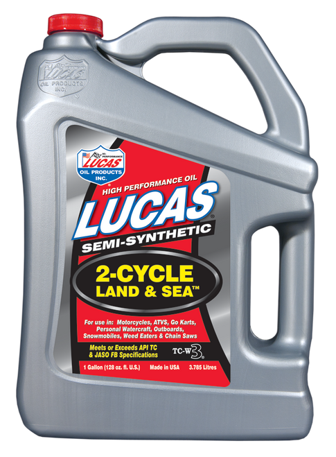 2-Cycle Land and Sea Semi-Synthetic Engine Oil - 3.78L | LUC20557