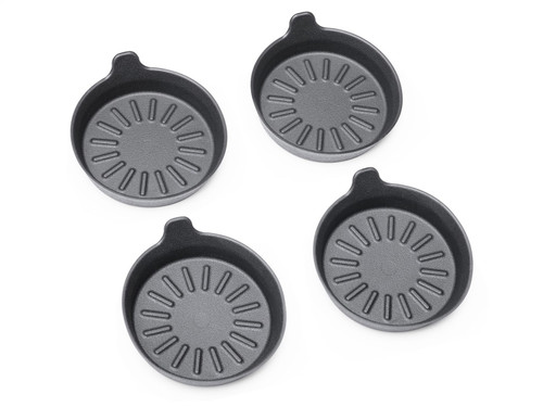 CarCoasters™, Incl. 2 3 7/16 in. and 2 3 1/8in. Coasters, Black | 0WT8A3CCST