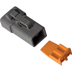 2-Way Deutsch DTP Series Plug & Wedgelock | 1137981-11