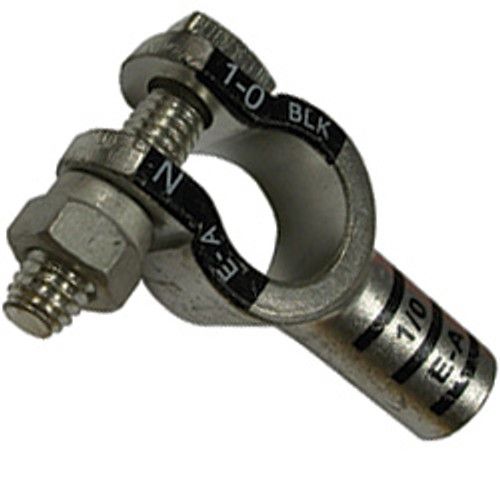 1/0 AWG Negative Straight Barrel Battery Terminal | 1135209-11