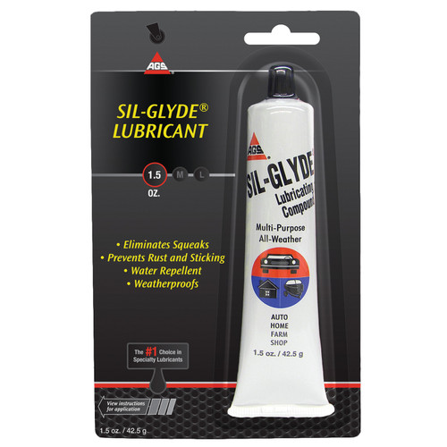 Sil-Glyde Silicone Lubricant, Tube, 1.5 oz, Card | AGSSG-2