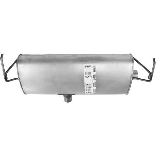 SoundFX Direct Fit Exhaust Muffler 2.25" Inlet (ID) 2.25" Outlet (ID) | WEX18983