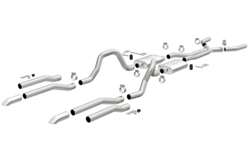 Street Series Stainless Crossmember-Back System | 25K19303